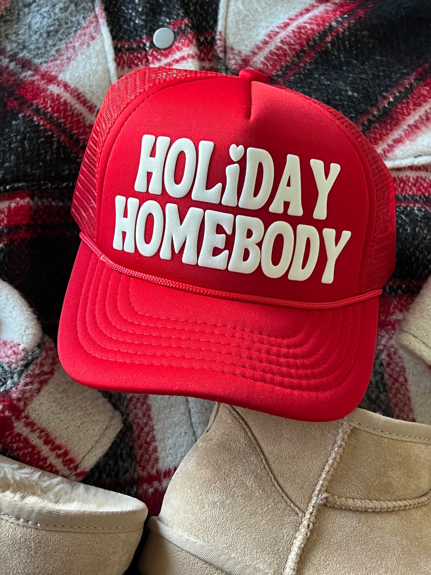 Holiday Homebody Trucker Hat