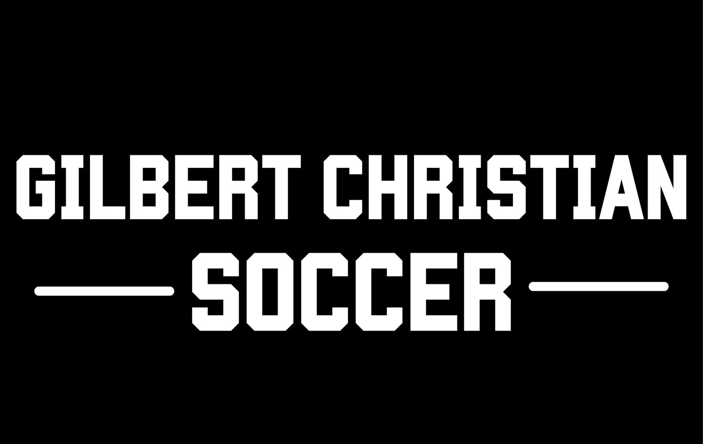 Gilbert Christian Soccer Sweatshirt