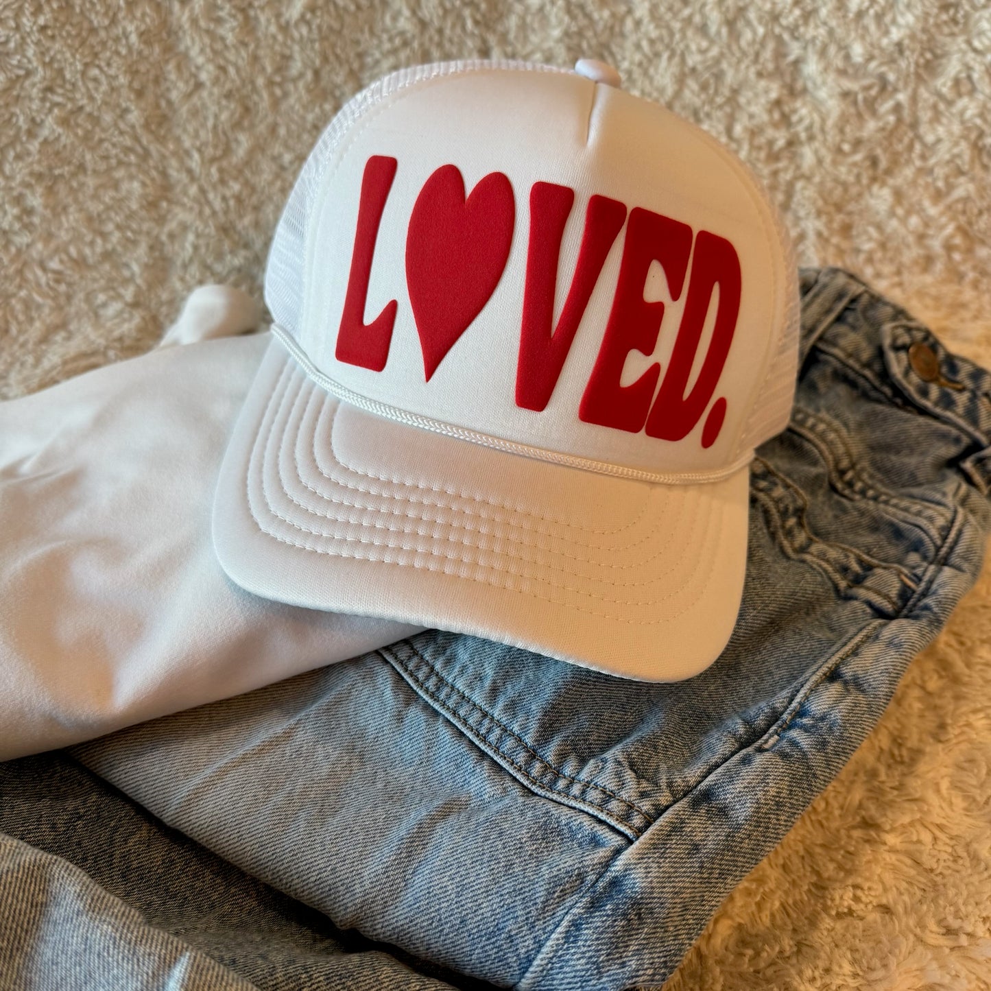 LOVED. Valentine's Day Hat
