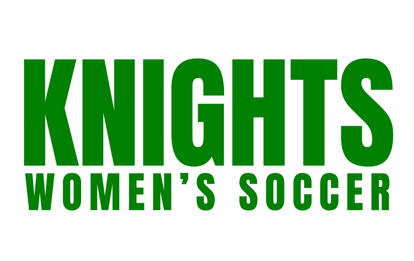 Knights Women's Soccer Sweatshirt