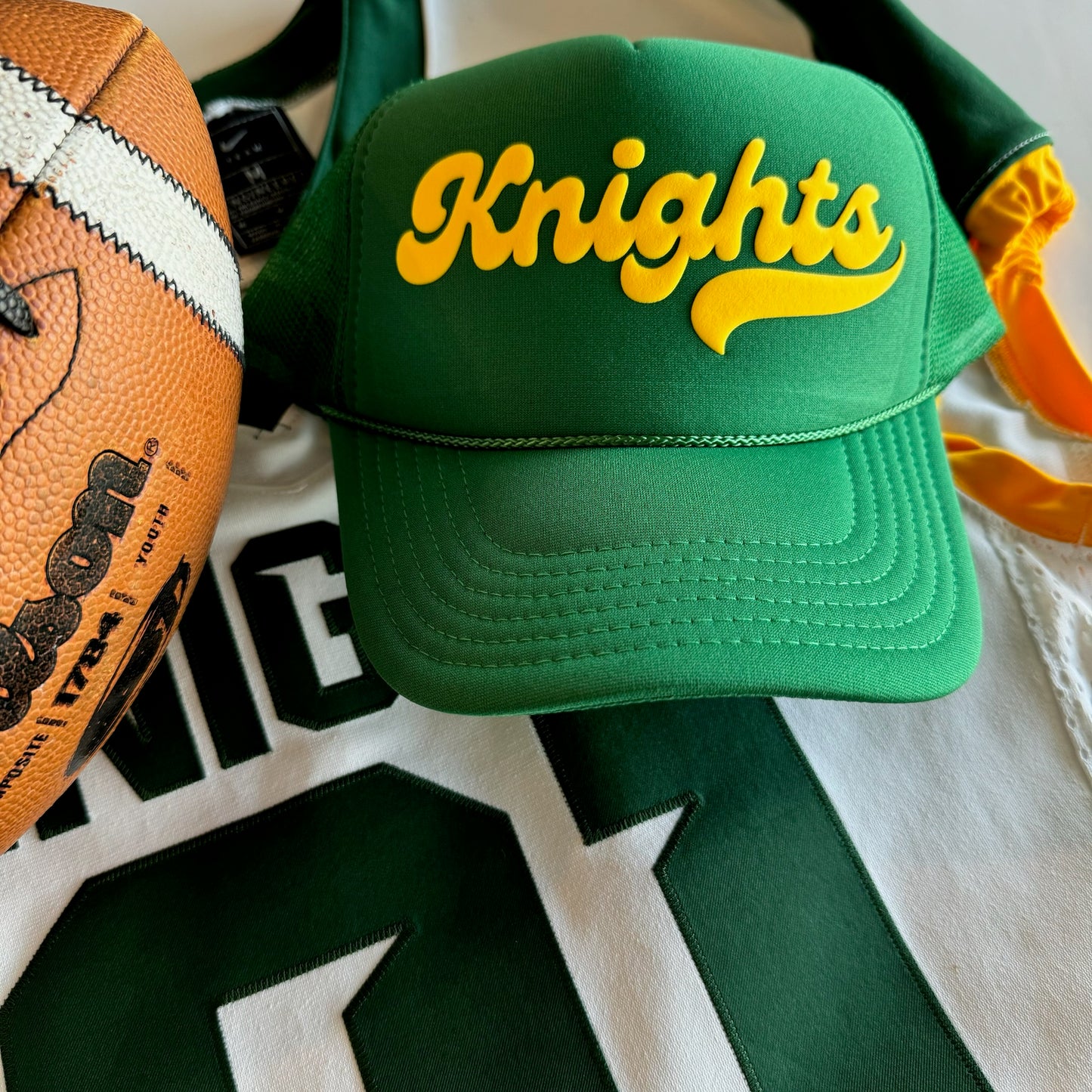 Knights Retro Puff Design