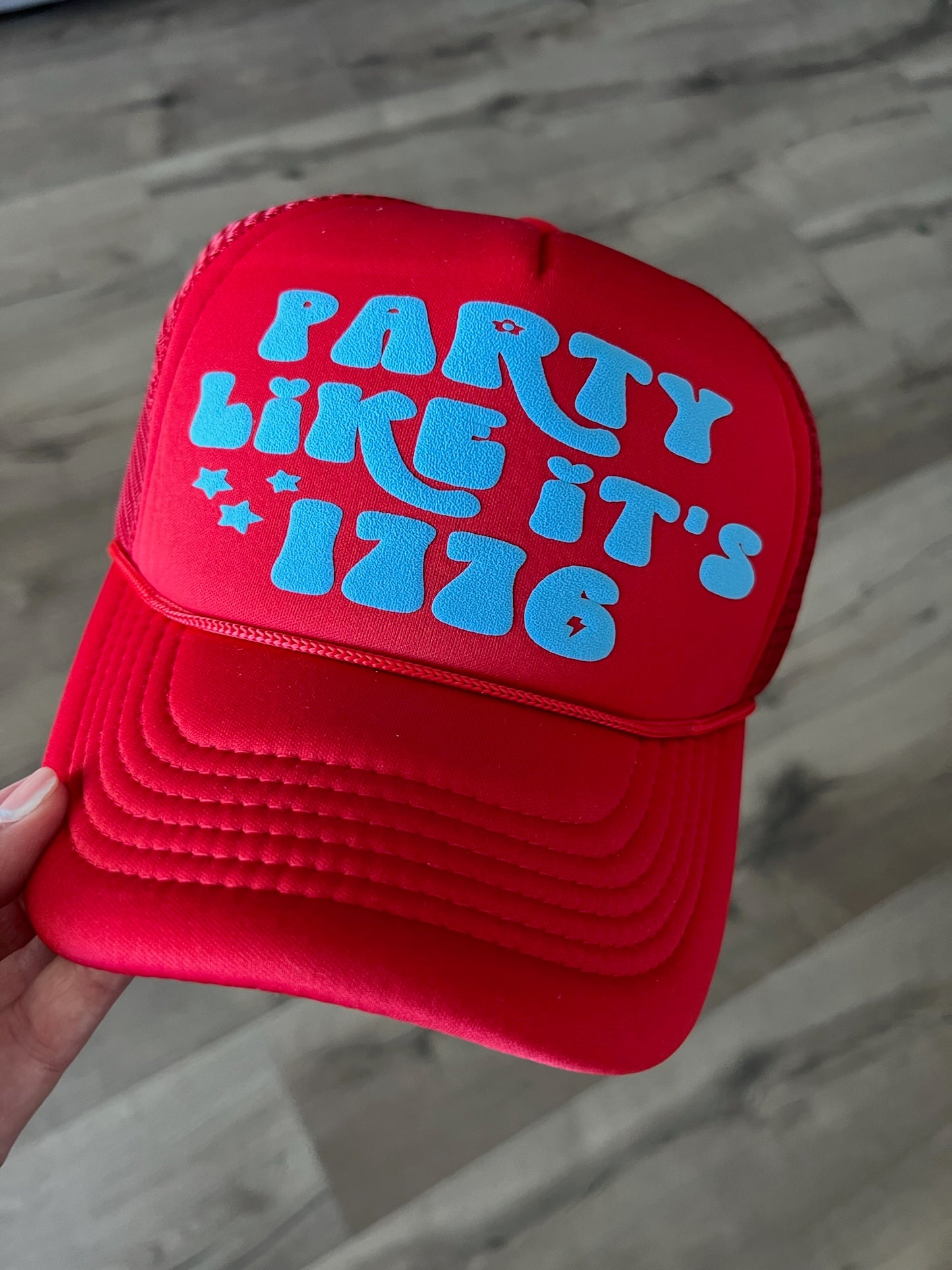 Party Like it's 1776 4th of July Trucker Hat