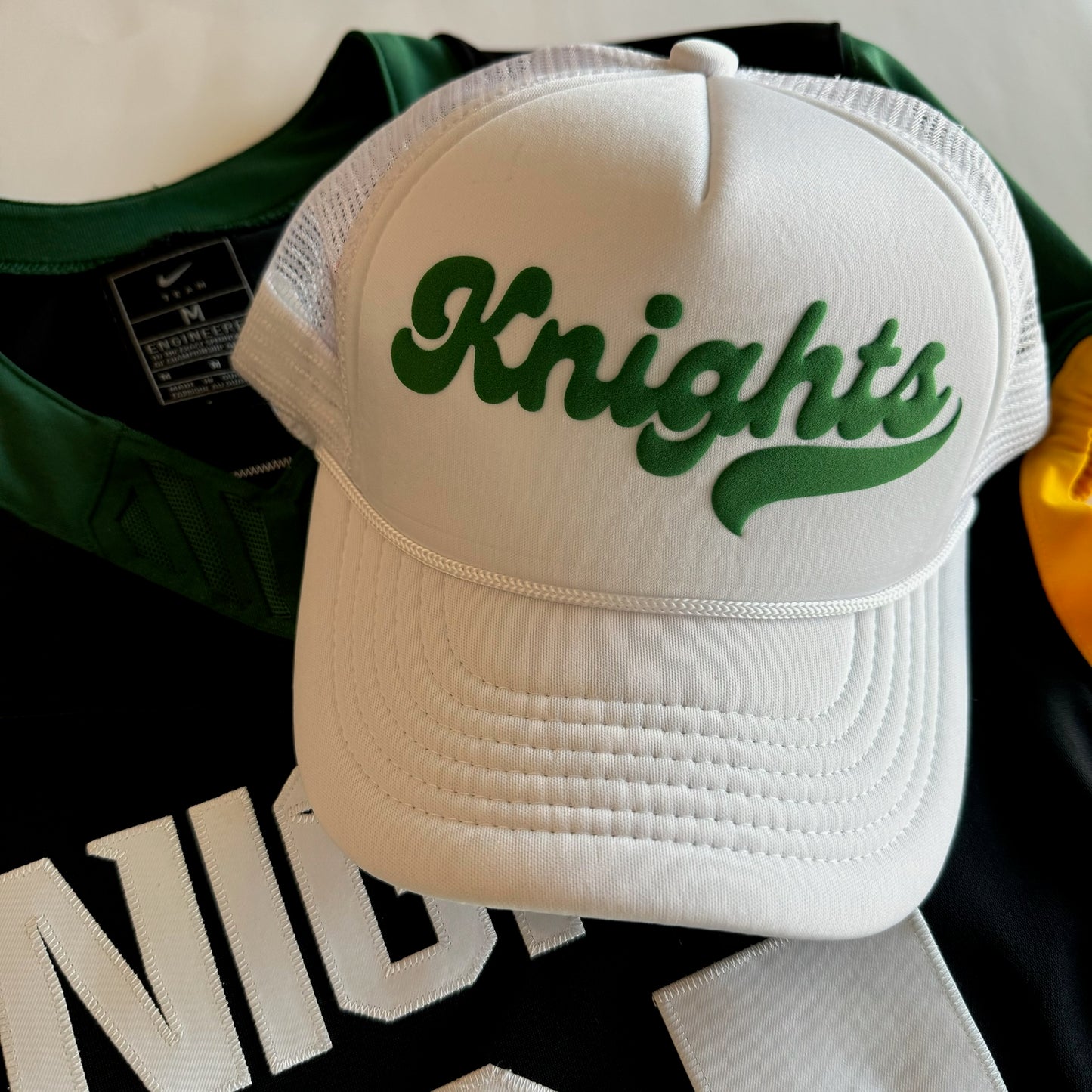 Knights Retro Puff Design