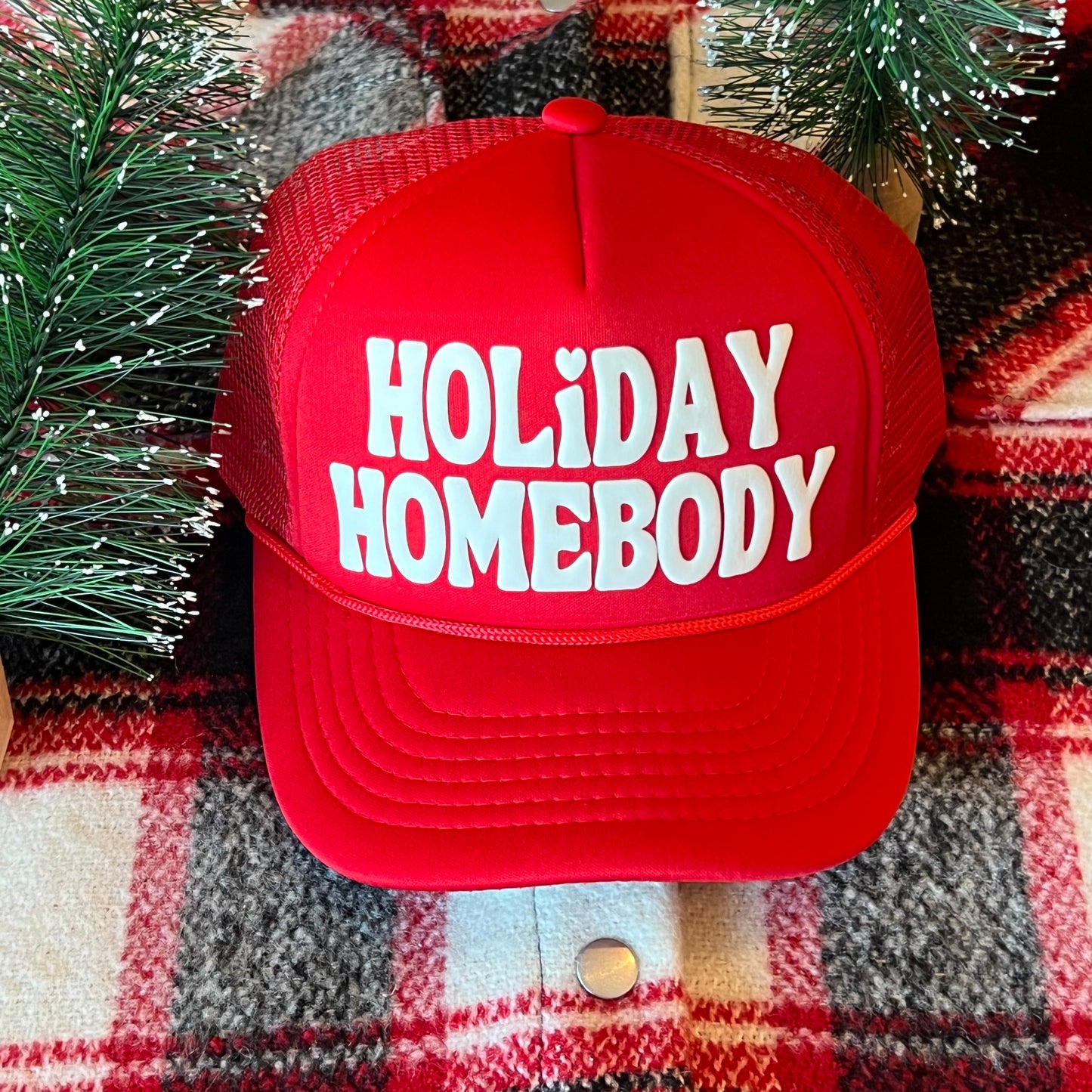 Holiday Homebody Trucker Hat