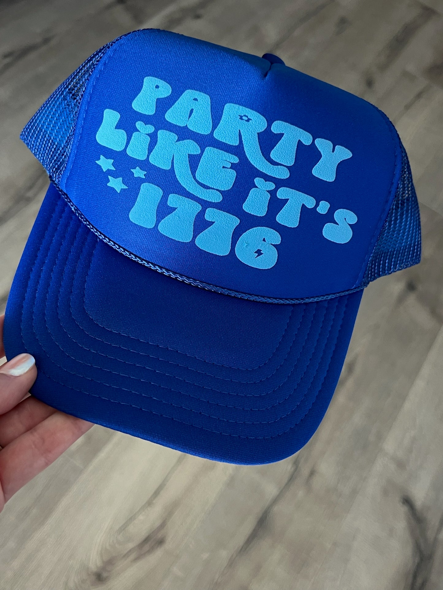 Party Like it's 1776 4th of July Trucker Hat