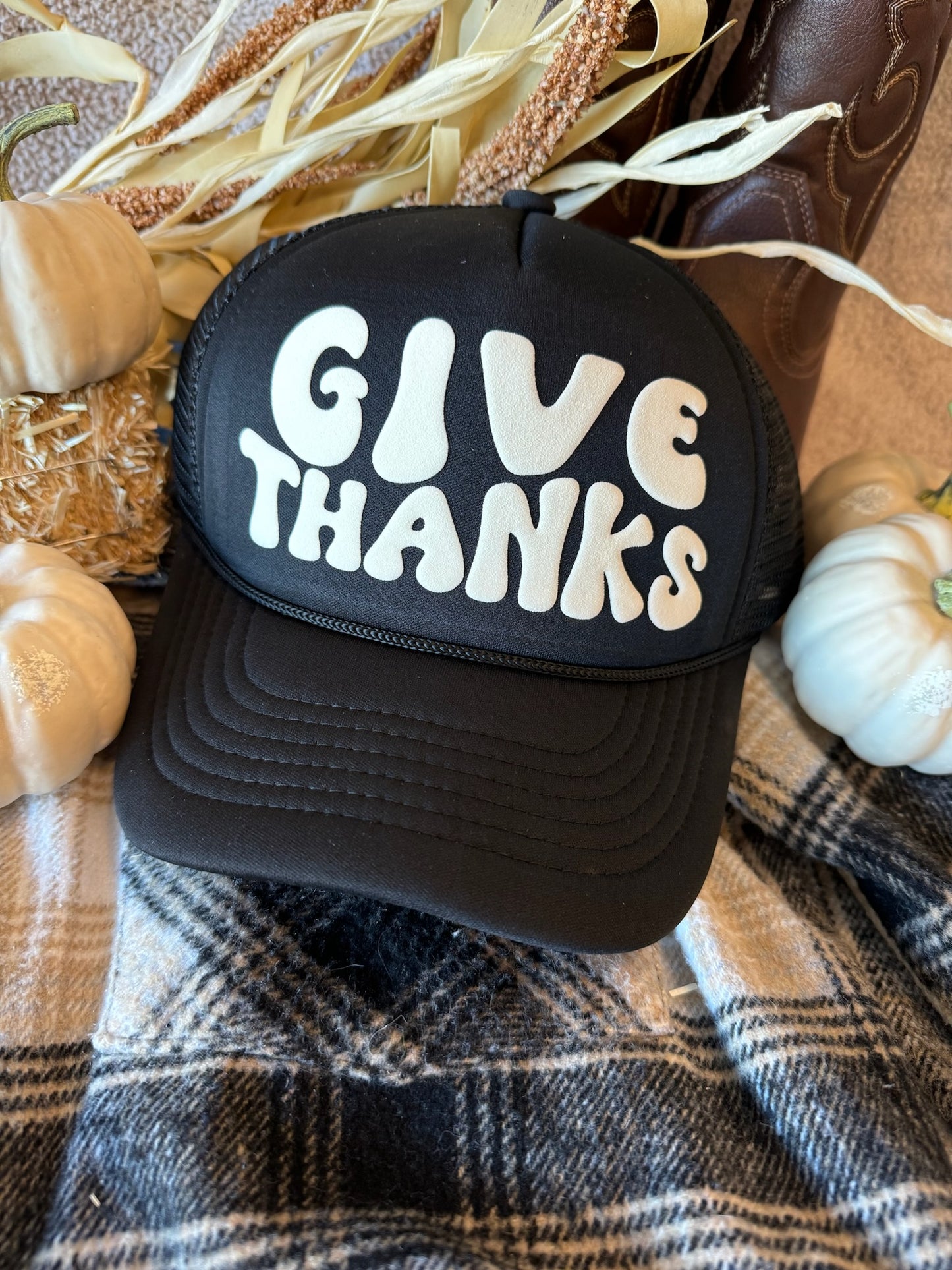 Give Thanks Trucker Hat