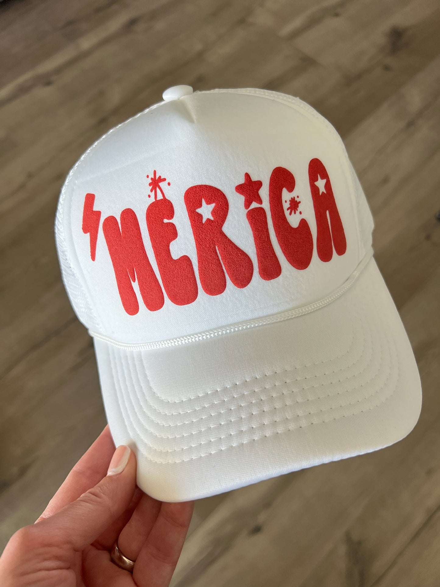 'Merica 4th of July Trucker Hat
