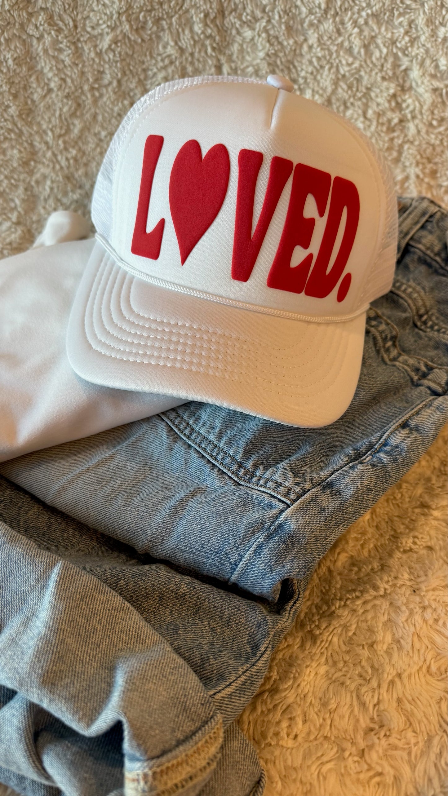 LOVED. Valentine's Day Hat