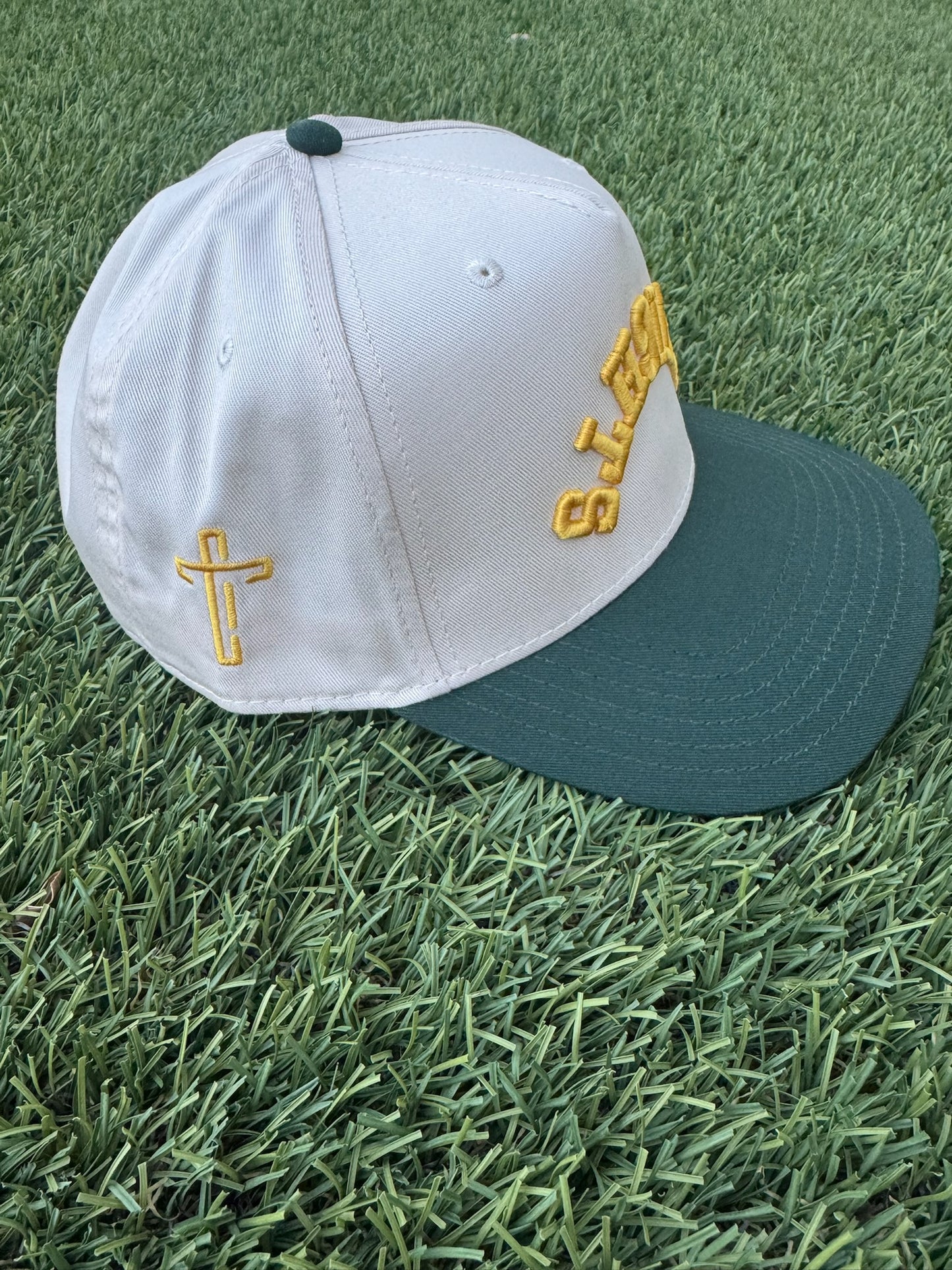 Upside down Knights Two Tone Embroidered Baseball Hat