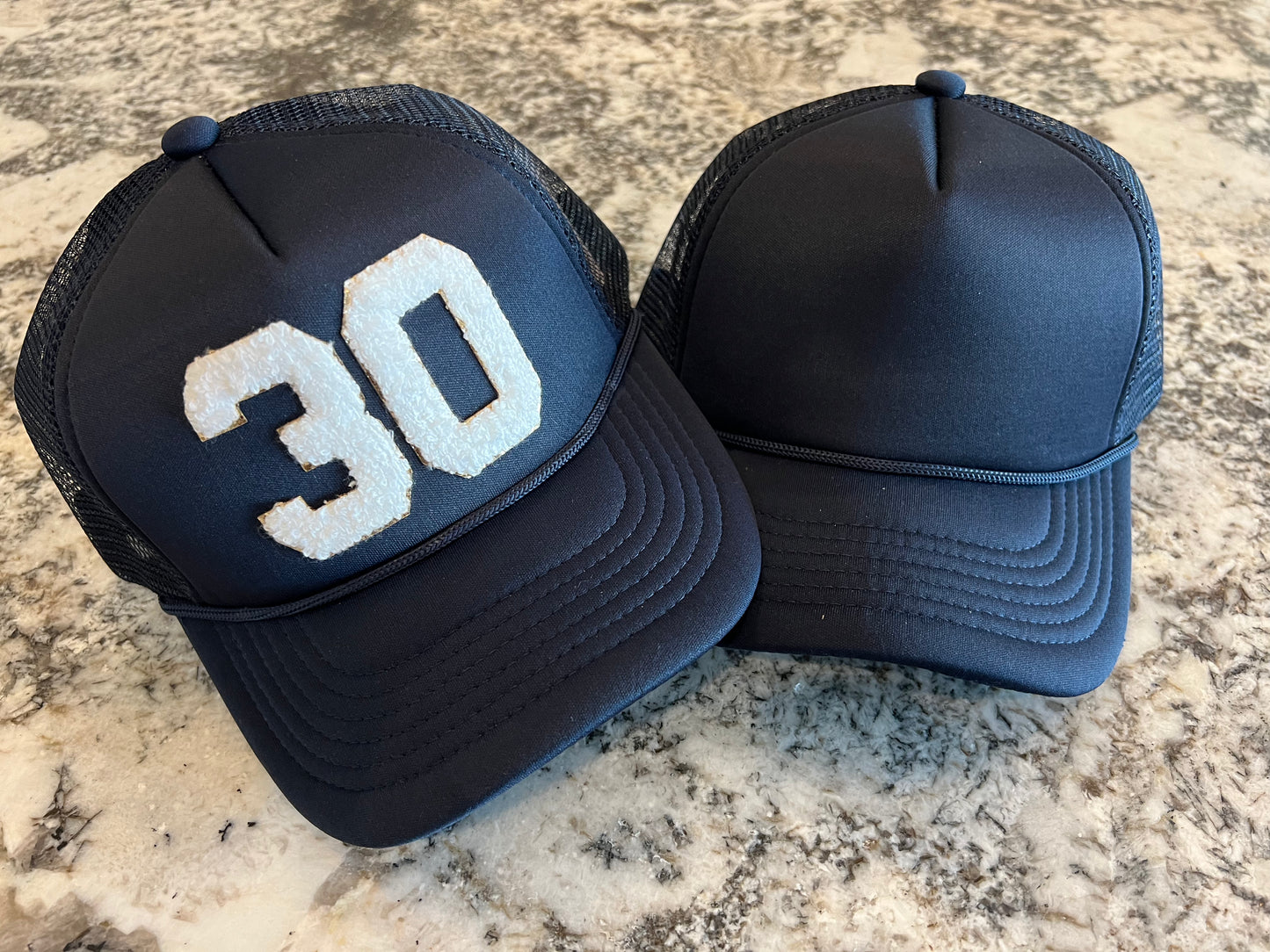 Navy Trucker Hat (PATCHES SOLD SEPARATELY)