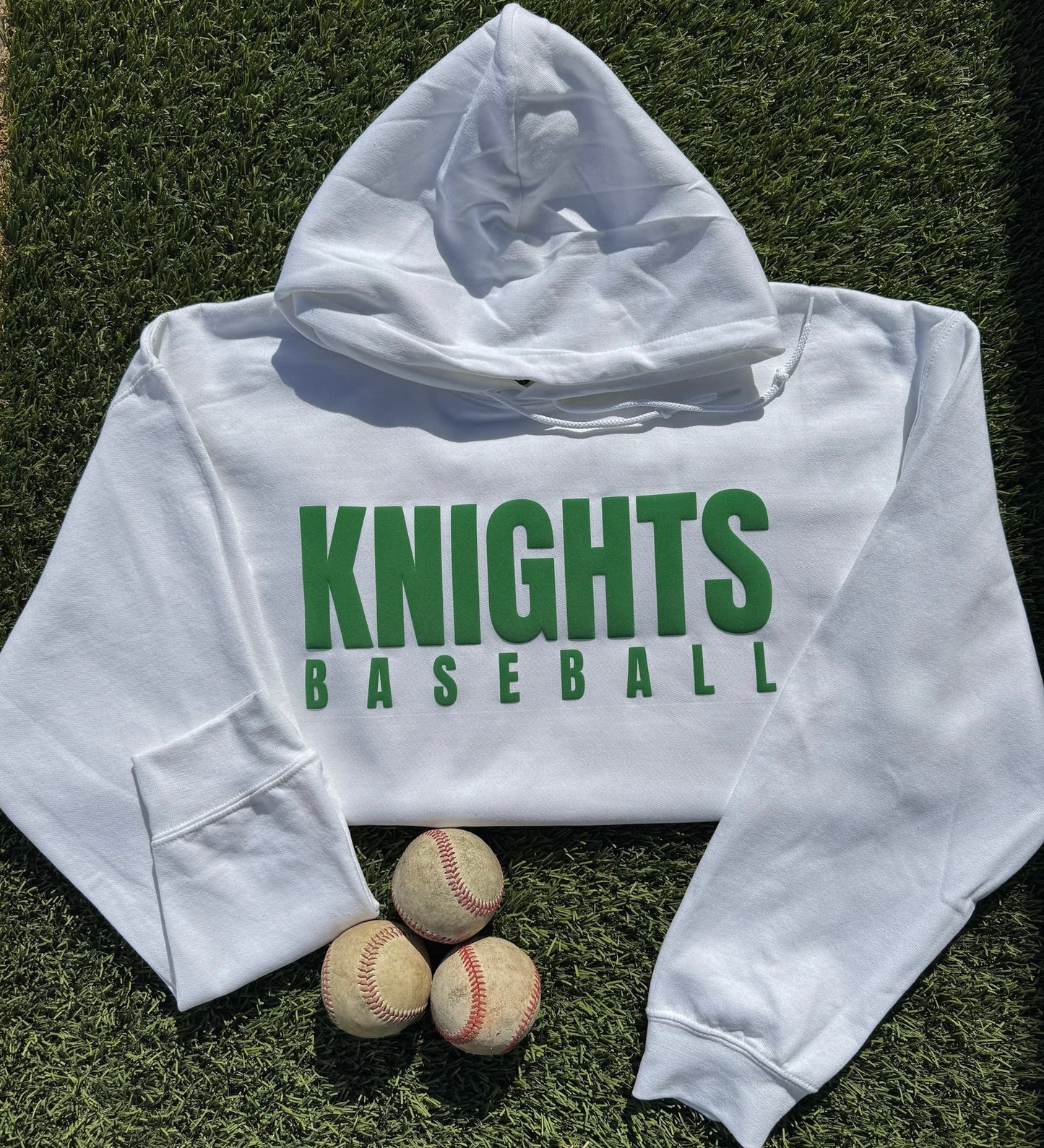 Gilbert Christian Baseball Sweatshirt - White (Pre-Order)