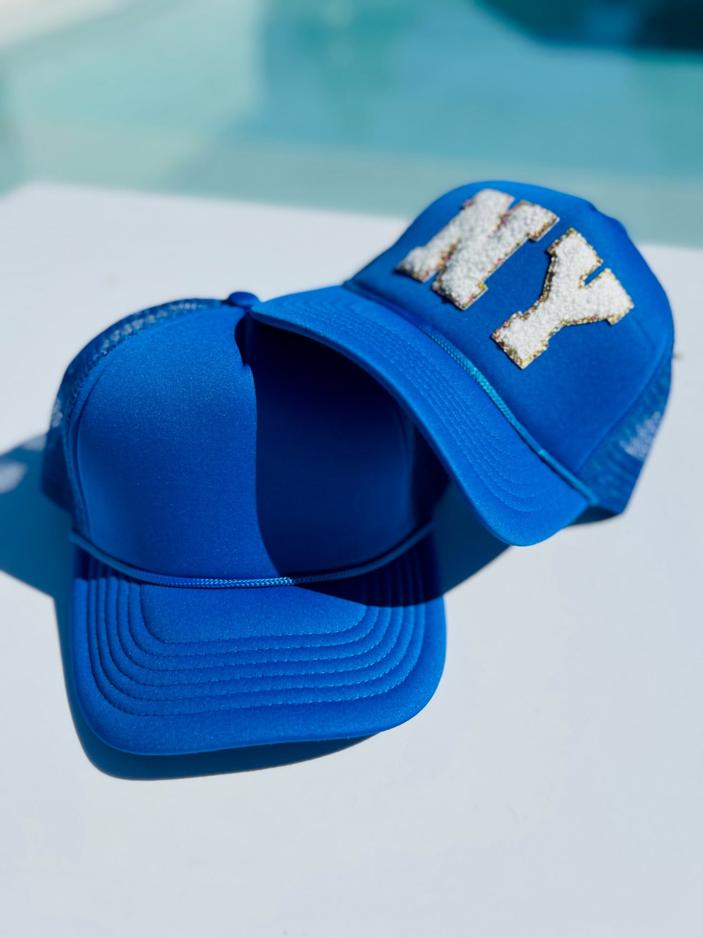 Royal Blue Trucker Hat (PATCHES SOLD SEPARATELY)