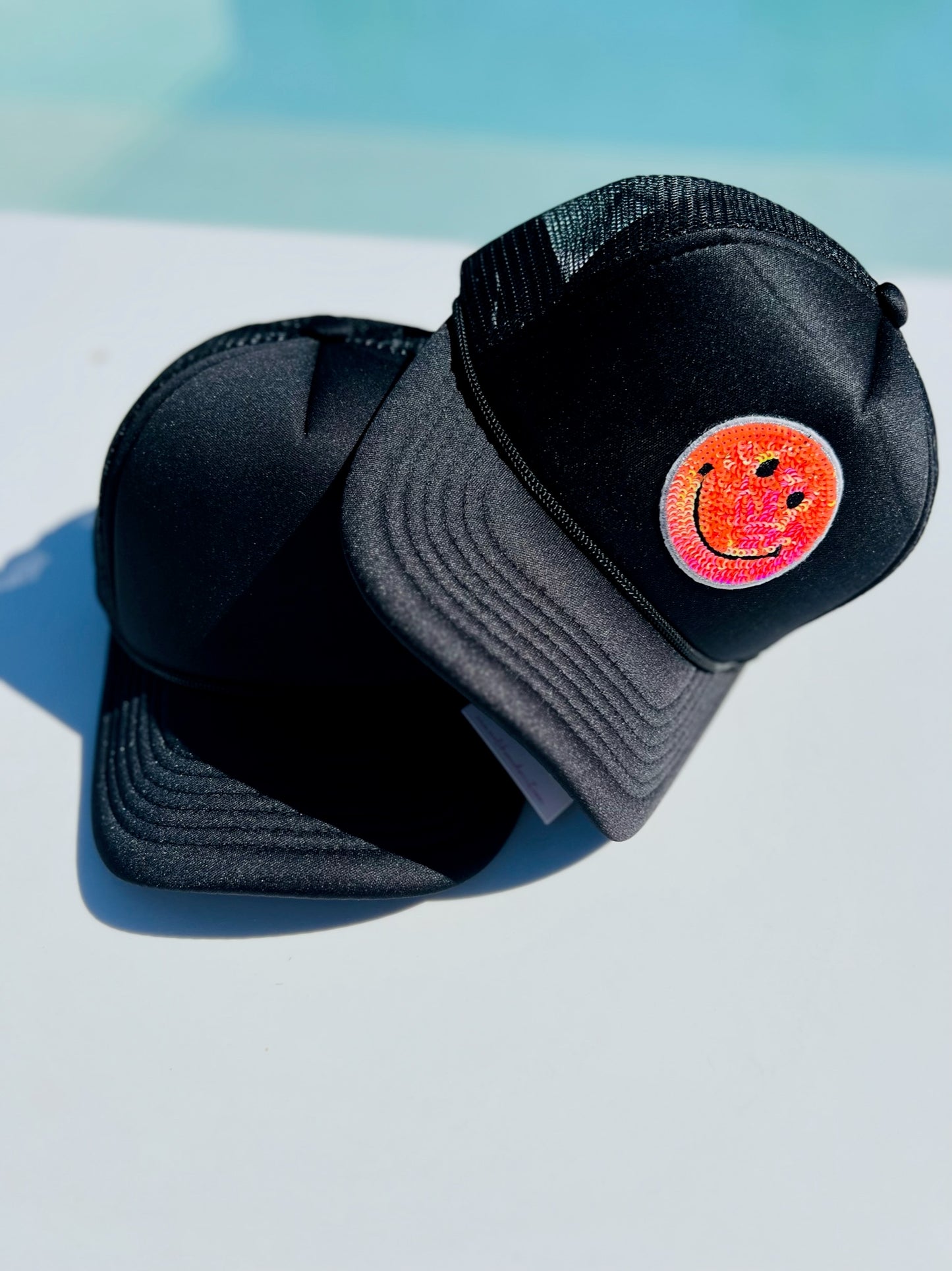 Black Trucker Hat (PATCHES SOLD SEPARATELY)