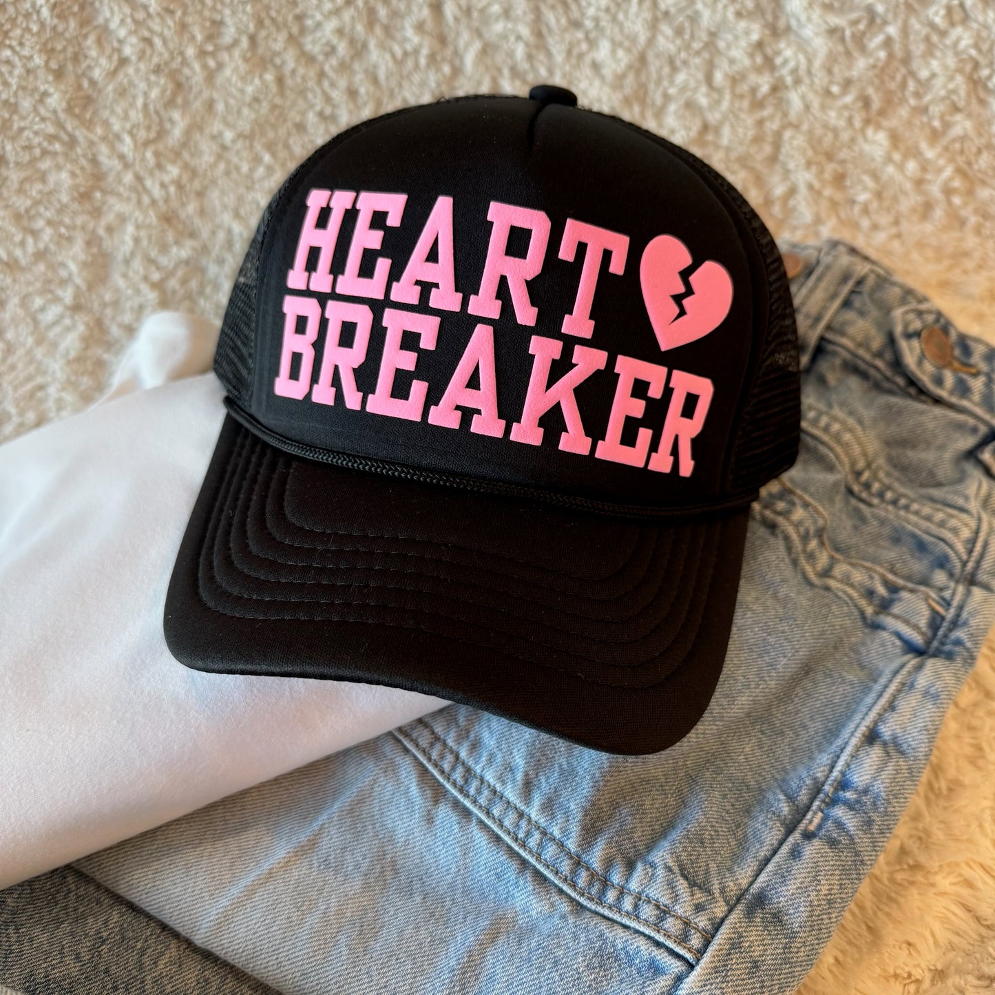 Heartbreaker Black Valentine's Day Hat