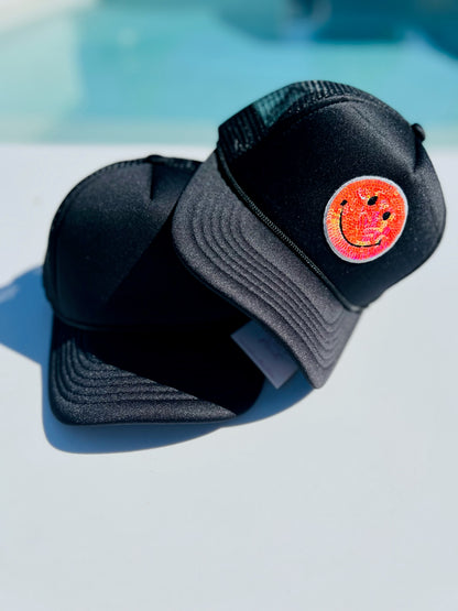 Black Trucker Hat (PATCHES SOLD SEPARATELY)