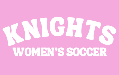 Pink Knights Women's Soccer Sweatshirt
