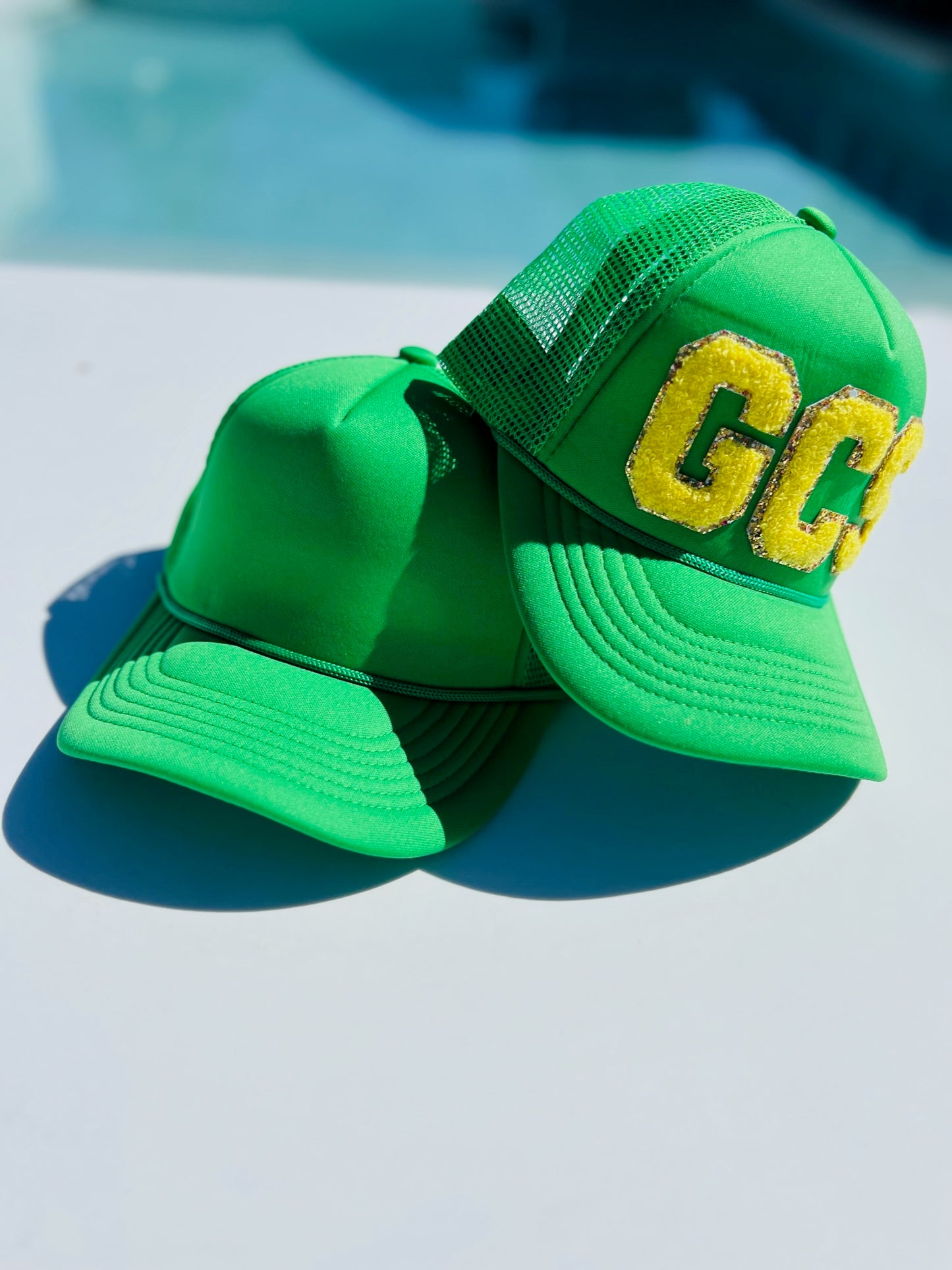 Green Trucker Hat (PATCHES SOLD SEPARATELY)