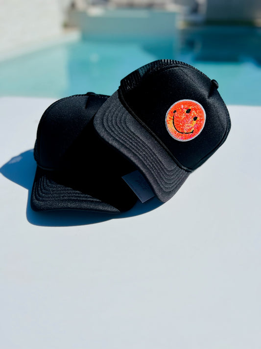 Black Trucker Hat (PATCHES SOLD SEPARATELY)