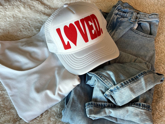 LOVED. Valentine's Day Hat