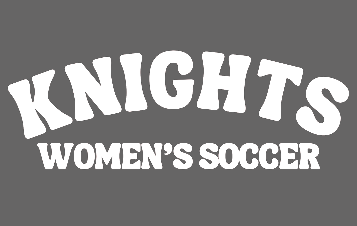 Charcoal Knights Women's Soccer Sweatshirt - Non Player Option