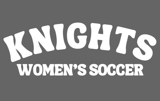 Charcoal Knights Women's Soccer Sweatshirt - Non Player Option