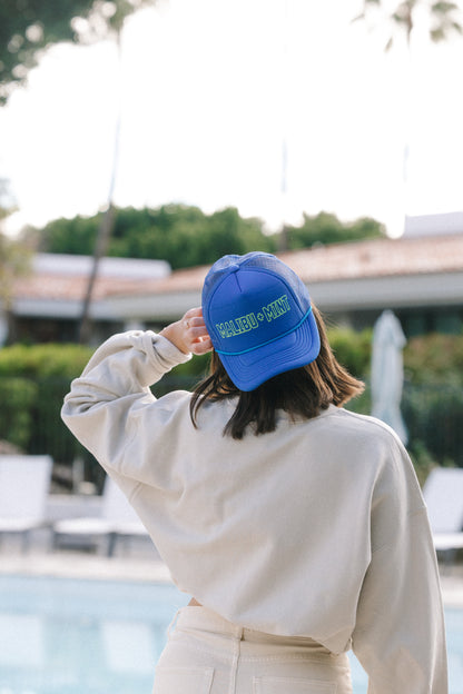 Malibu and Mint Hollow Trucker Hat