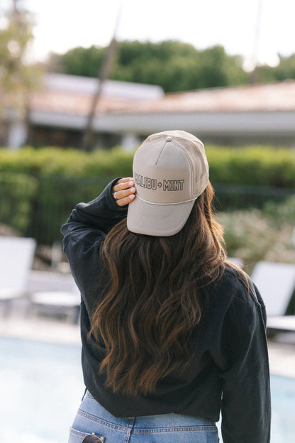 Malibu and Mint Hollow Trucker Hat