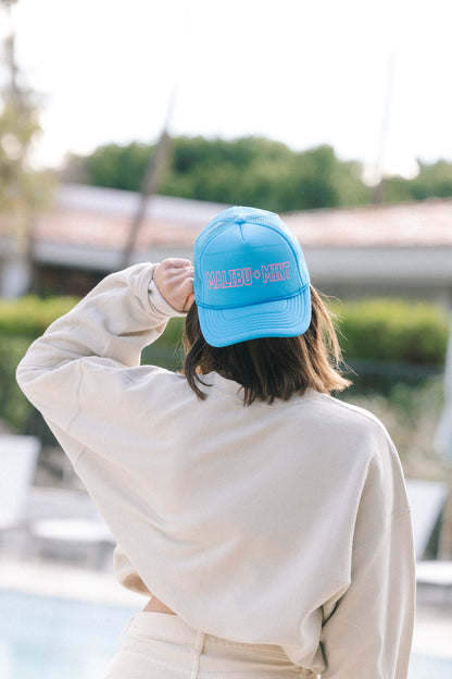 Malibu and Mint Hollow Trucker Hat