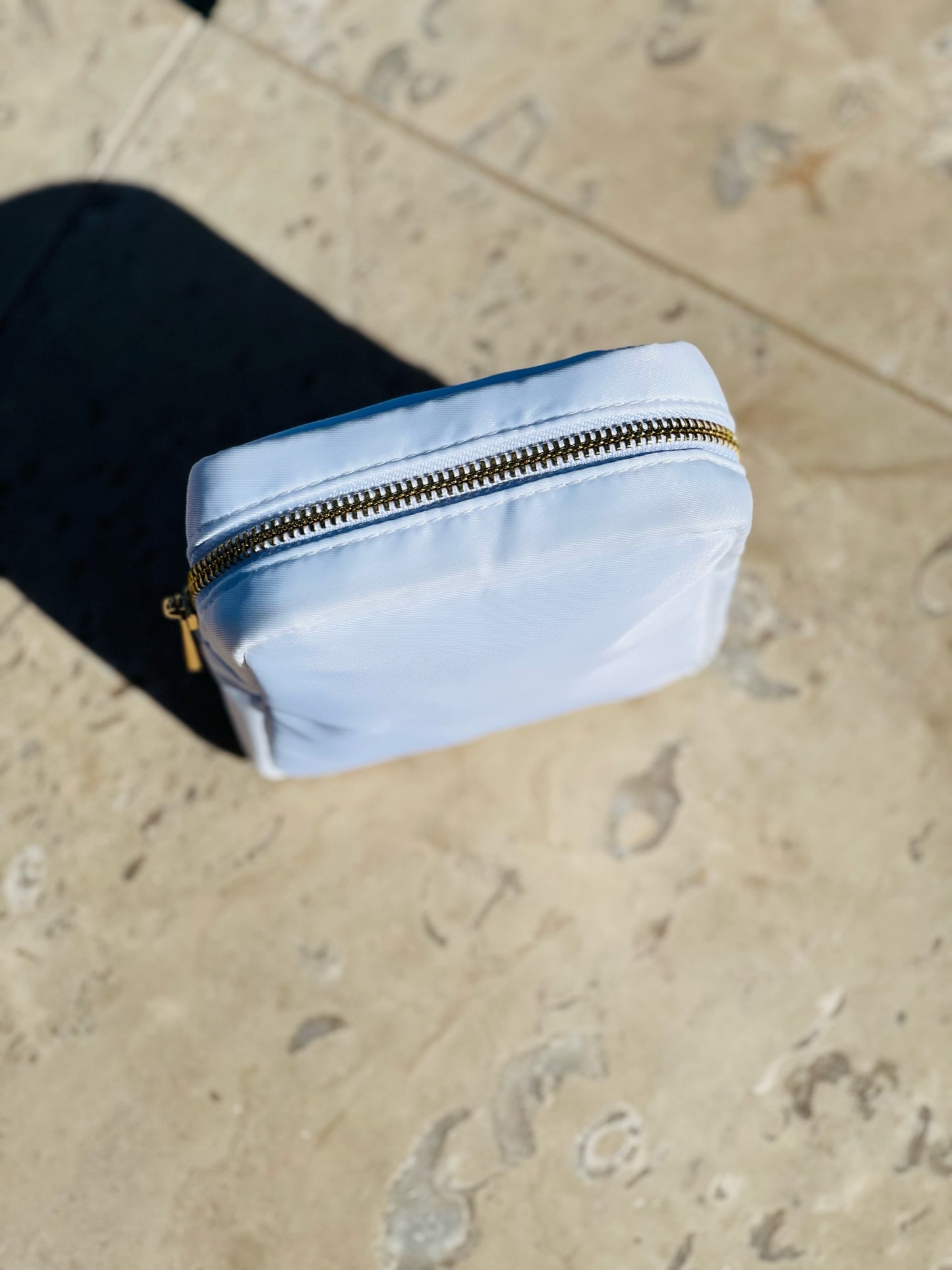 White Small Multi-Functional Pouch