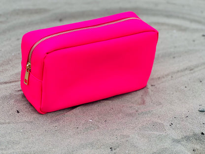 Hot Pink Large Multi-Functional Pouch