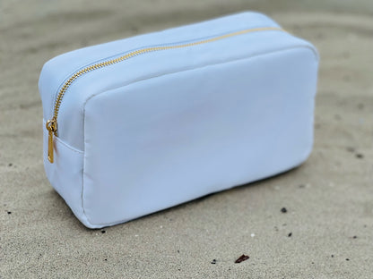 White Large Multi-Functional Pouch