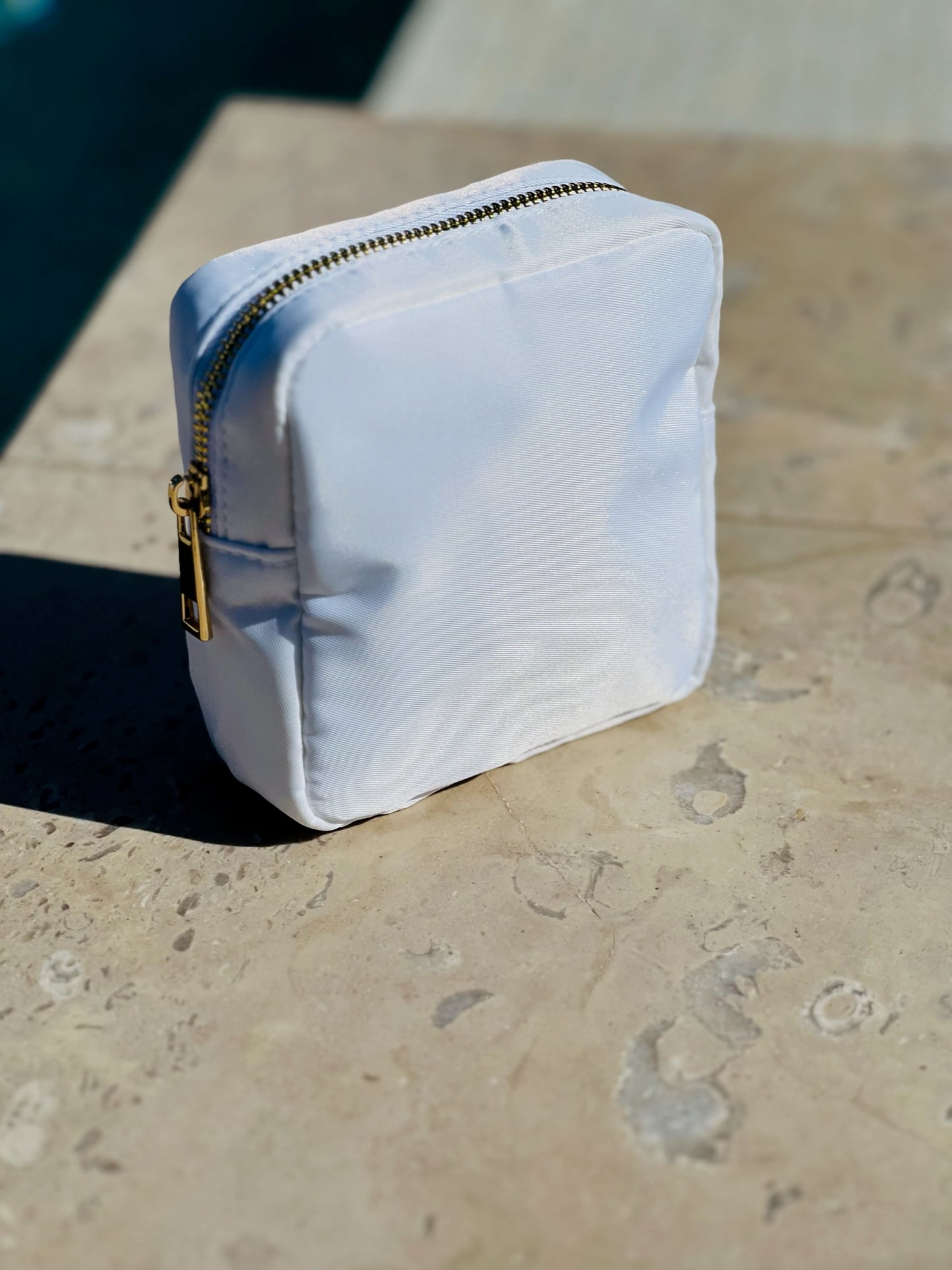 White Small Multi-Functional Pouch