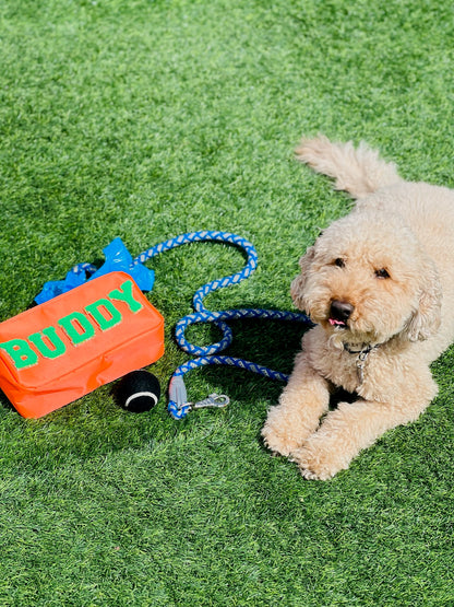 Neon Orange Large Multi-Functional Pouch