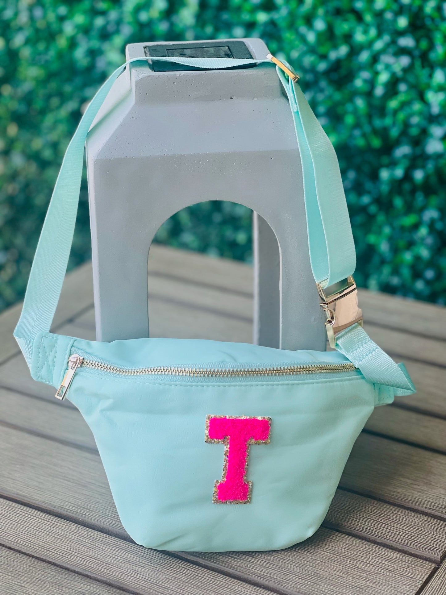 Mint Fanny Pack Cross Body Bag