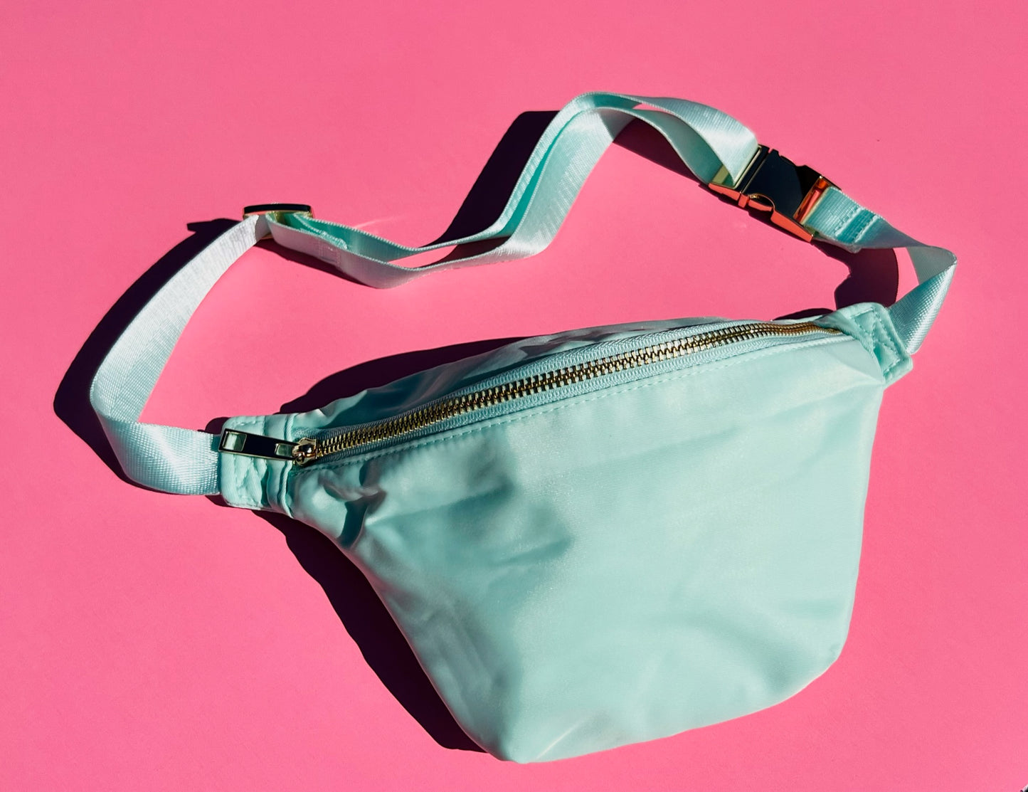 Mint Fanny Pack Cross Body Bag