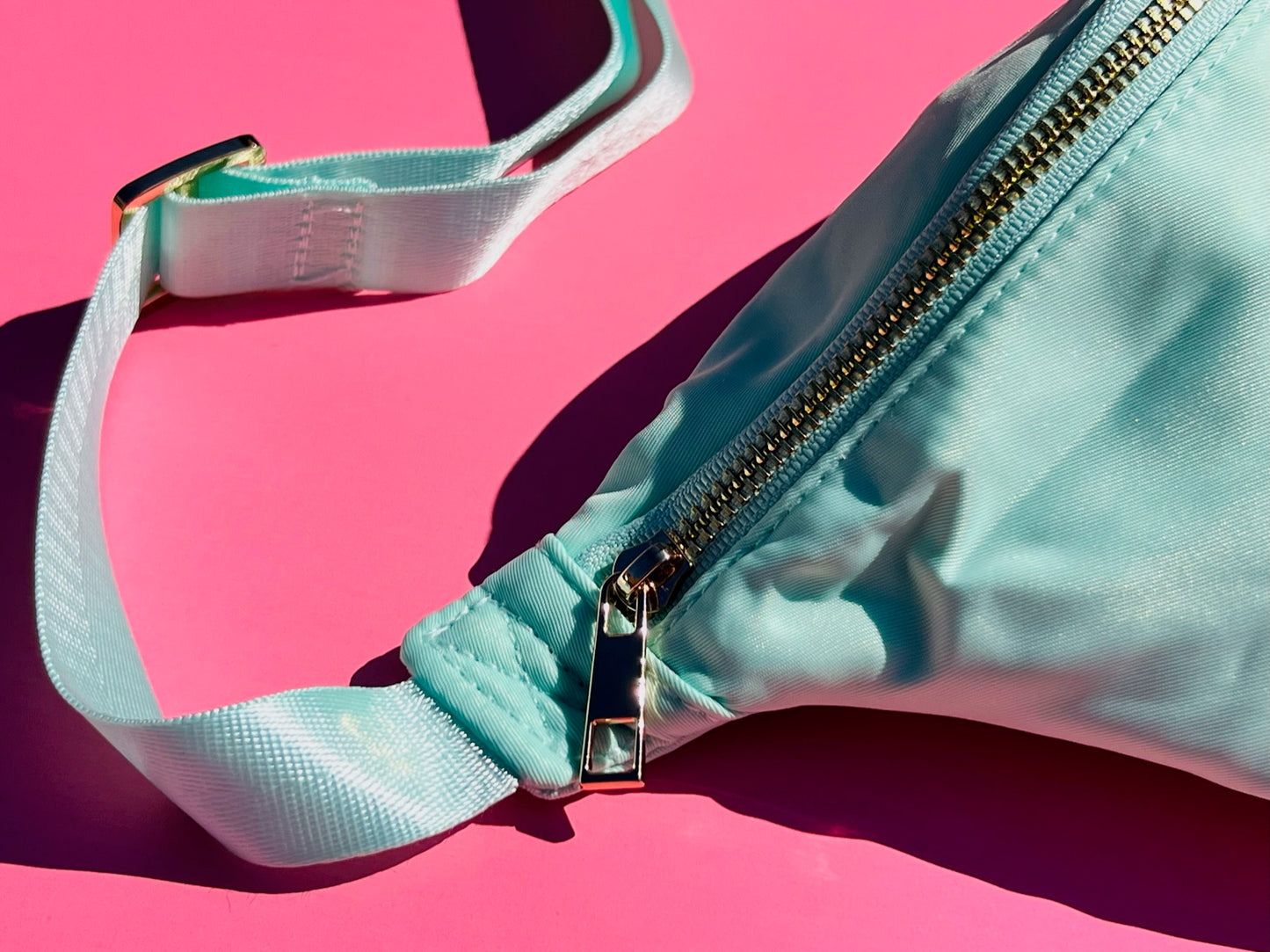 Mint Fanny Pack Cross Body Bag